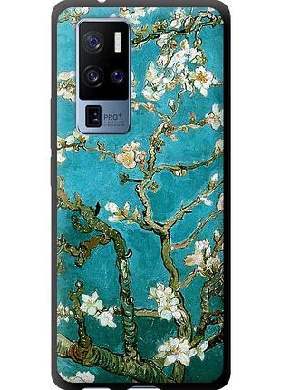 Чохол tpu на телефон vivo x50 pro plus вінсент ван гог. сакура "841b-2056-58250"