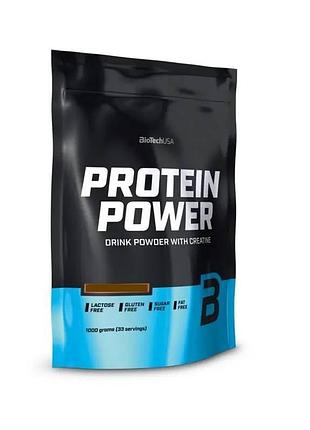 Протеїн biotech protein power, 1 кг ваніль (140651)