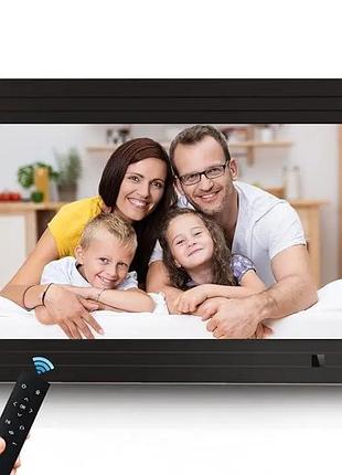 Цифрова фоторамка yuuty 10,1 дюйми ips 1280x800 з пультом управління м