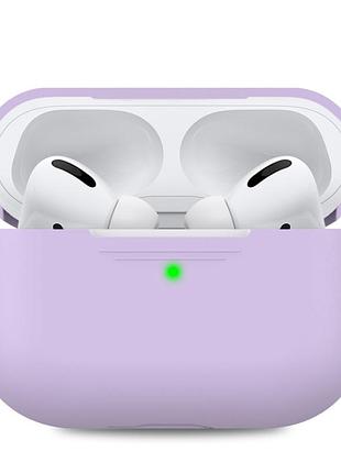 Силиконовый чехол ahastyle для apple airpods pro lavender