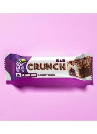 Батончик fitwin crunch bar 25% чорничний мафін 1 шт 50 грамів (без цукру) (5322406)