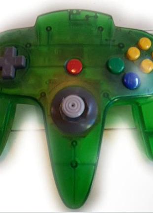 Игровая консоль nintendo 64 system, цвет «джунгли зеленые»