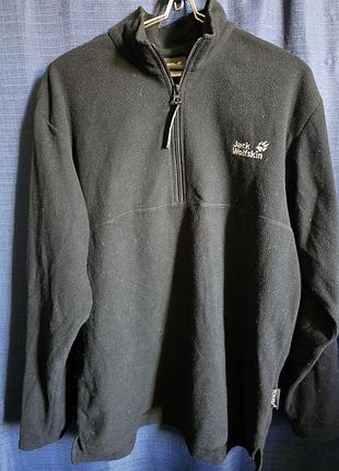 Флисовая кофта флиска jack wolfskin