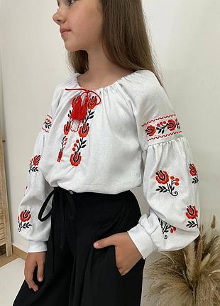 Вишиванка для дівчинки 5