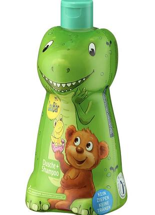 Детский гель для душа два в одном saubär dino 400 мл
