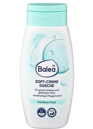 Крем - гель для душу balea soft-creme з ніжною текстурою, 300 мл