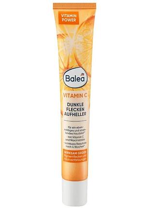 Крем для лица balea vitamin c dunkle flecken aufheller против пигментных пятен с витамином c, 50 мл
