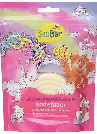 Шипучі таблетки для ванни saubär 3×50 г 150 г