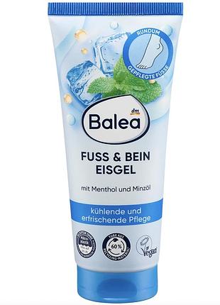 Крем для ухода за кожей охлаждающий ноги balea fuss bein eisgel с ментолом и маслом мяты 100 мл