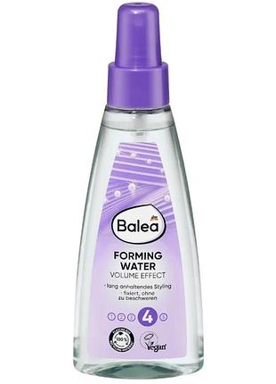 Спрей для укладки волос balea forming water volumen effekt №4, 150 мл