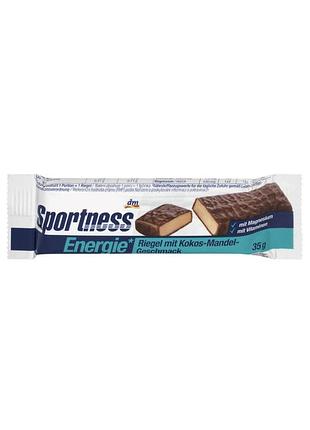 Енергетичний батончик sportness coconut almond energy bar 35 г