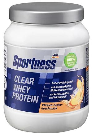 Протеиновый напиток в порошке sportness peach iced tea protein drink 400 г