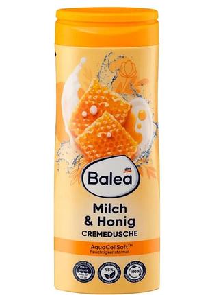 Крем-гель для душу balea із запахом молока та меду, 300 мл