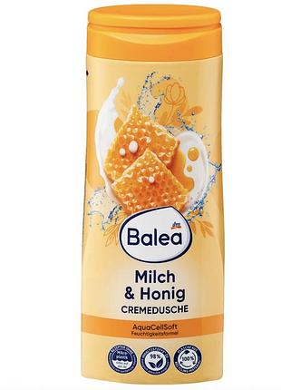 Крем-гель для душа balea молоко и мед, 300 мл