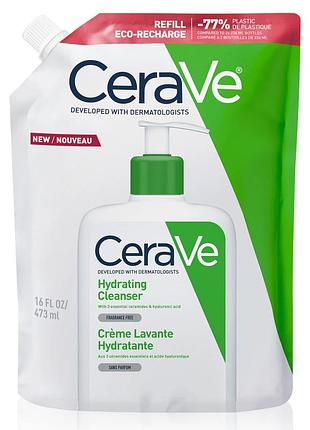 Эмульсия cerave очищающая увлажняющая для нормальной и сухой кожи лица и тела