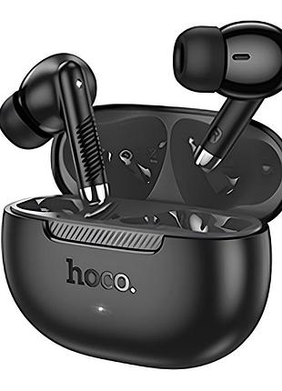 Беспроводные tws наушники hoco eq24 модуль bluetooth v5.4 (чип jl ac6983d2), ёмкостью 320mah/40mah black