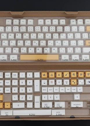 Ковпачки клавіш hyekit pbt 137 клавіш із термосублімацією xda,