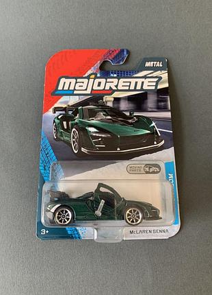 Машинка металева мажорет преміум макларен mclaren senna majorette