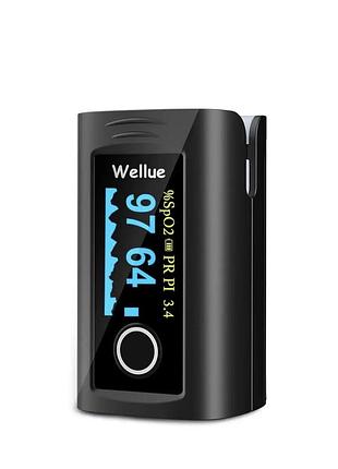 З вітрини пульсоксиметр на палец wellue pc-60f измерения spo2 и пульса oled