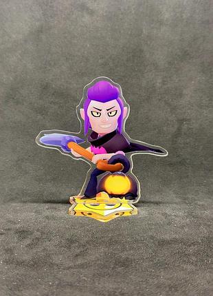 Акрилова колекційна фігурка brawl stars мортіс 10 см