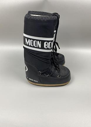 Мунбути tecnica moon boot icon nylon black в гарному стані, оригінал 35-38 розмір
