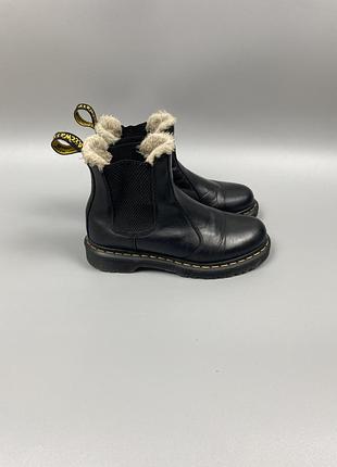 Жіночі зимові черевики dr. martens 2976 leonore в гарному стані, оригінал 38р/24 см