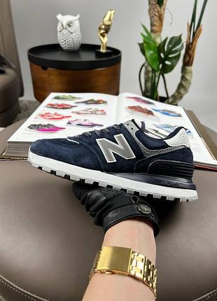 Женские кроссовки new balance x stone island navy white распродаж