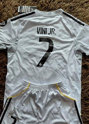 Винисиус форма реал эостюм адидас футболка vini jr детская