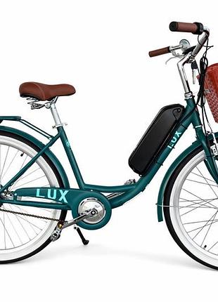 Электровелосипед crosser lux 26" (500w 36v 18ah) зелёный