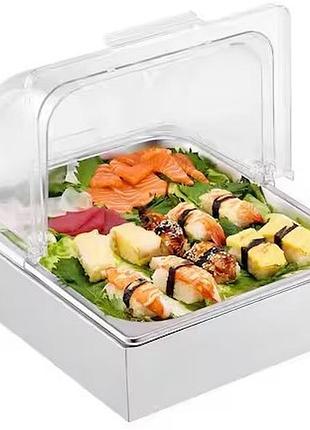 Таця gn 1/2-65 з кришкою rolltop berg dt-c1128