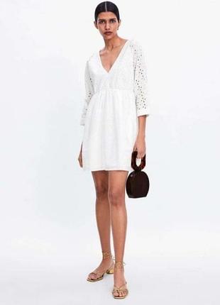 Платье прошва zara