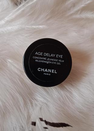 Це крем для шкіри навколо очей від chanel, модель age delay eye rejuvenation eye gel.