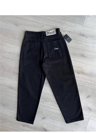 Dime black jeans | чорні джинси дайм