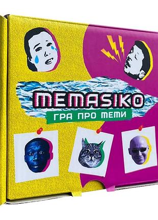Настільна гра з мемами "memasiko" plr-0023