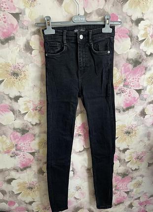 Джинси скіні р.34 zara стрейч