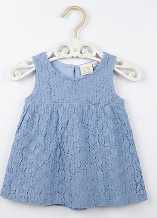 Платье zara 12-18 мес кружевное гепюровое платье на девочку 86 см zara baby girl