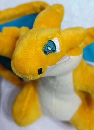 Мягкая игрушка покемон чарезард
плюшевая игрушка pokémon charizard 5