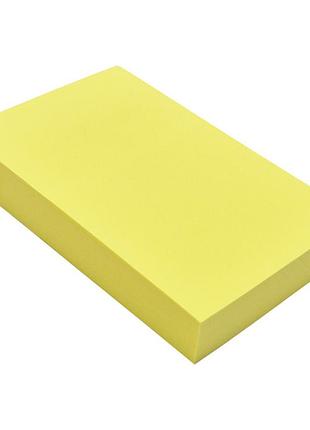 Бумага для заметок самоклеящаяся неон snr-a02(yellow) 100 шт, 76х50 мм