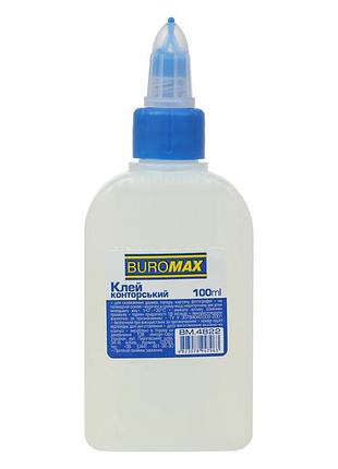 Клей канцелярский bm.4822 колпачок-дозатор 100 мл