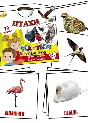 Обучающие карточки глена домана. "птицы" mkd0018