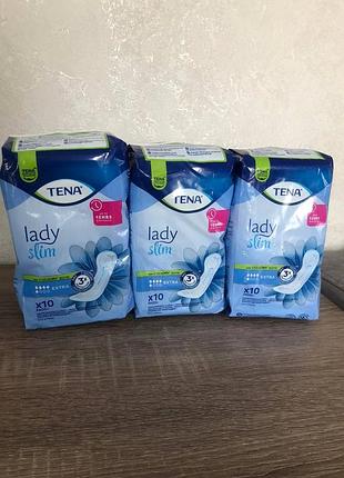 Прокладки урологические tena lady slim 6 капель