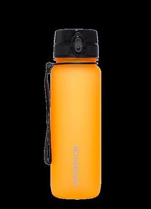 Бутылка для воды uzspace 3053(orange) 800 мл, оранжевая