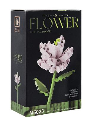 Конструктор дитячий flower m5026-23 елементи для створення стебла та пелюсток