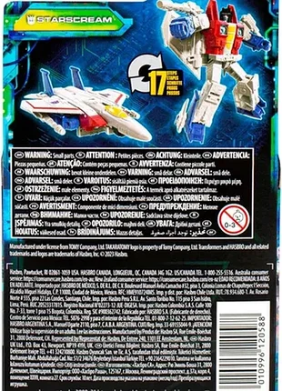 Трансформер старскрим самолет наследие transformers legacy evolution starscream hasbro f7183 2