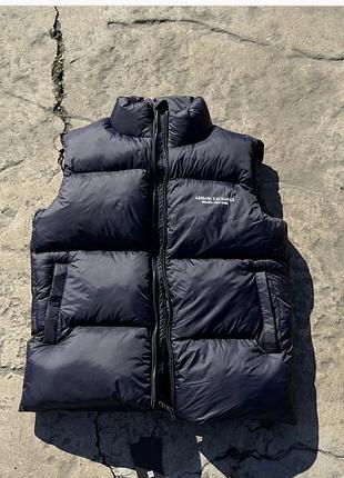 Жилетка armani exchange чорна