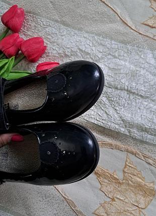 Лакові туфлі "clarks"  ⭐️р.34 (уст.22.0 см) 3