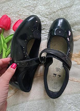 Лакові туфлі "clarks"  ⭐️р.34 (уст.22.0 см) 8