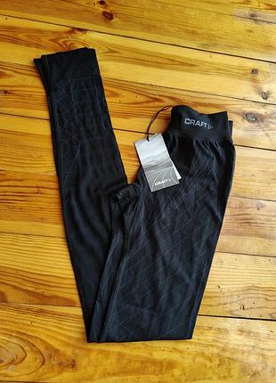 Женские новые термоштаны craft active intensity pants термо лосины размер xs