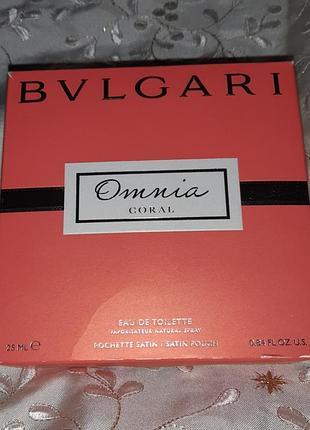 Флакон и упаковка "omnia coral" edt