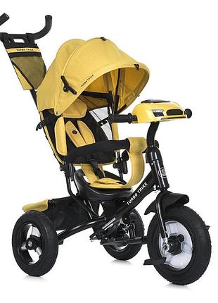 Велосипед дитячий триколісний mt 1006-10 жовтий